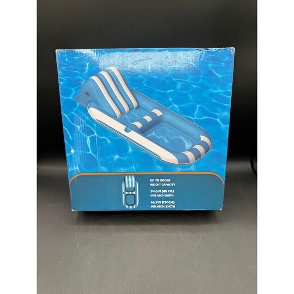 Inflatable Pool Float Water Lounge - new in box - Picture 1 of 7